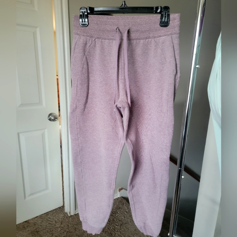 🍋 Lululemon Scuba Joggers Womens Size 6 Heathered Light Purple